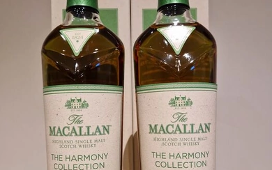 Macallan The Harmony Collection - Smooth Arabica - Original bottling - 700ml - 2 bottles