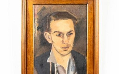 Marc MENDELSON (1915-2013) 'Self Portrait' a painting