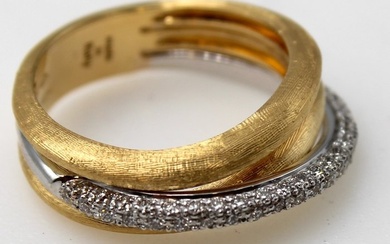 Marco Bicego - Jaipur Link New - Ring White gold, Yellow gold Diamond
