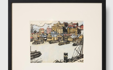 Margaret Preston (1875-1963) Circular Quay, c.1920
