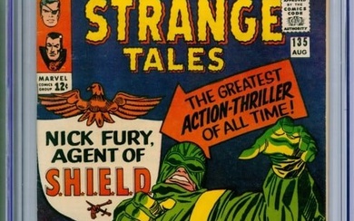 Marvel Comics Strange Tales #135 CGC 8.0