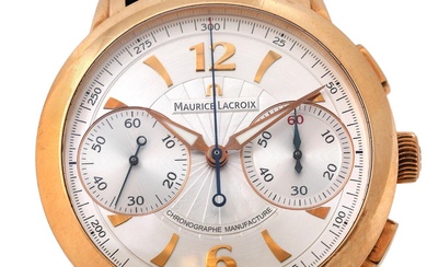 Maurice Lacroix A wristwatch of 18k gold. Model Masterpiece Le Chronographe, ref....