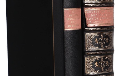 [Medieval manuscripts]. Les Petites Heures du Duc de Berry. Luzern,...