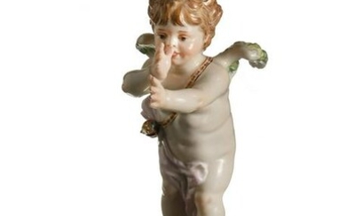 Meissen, Cupid Thumbing His Nose, Model L125