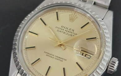 Mens Rolex Oyster Datejust 1603 36mm Automatic 1970s