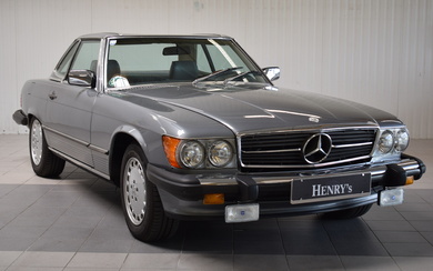 Mercedes-Benz 560 SL, Fahrgestellnummer: WDBBA48D6JA076188, EZ 07/1988, 2. Hand in...