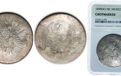 Mexico Federal Republic 1890 Do MC 8 Reales Silver (.903)...