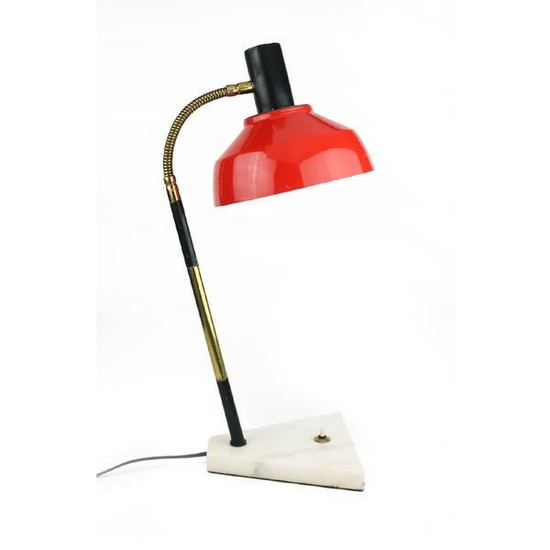 Mid-Century Italian Modern Table Lamp by Stilux Milan