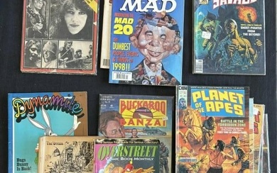Misc. Publication Lot Mad The Realist Planet Of The Apes. This is a lot of 13 different publications