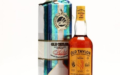 Old Taylor Bourbon Whiskey