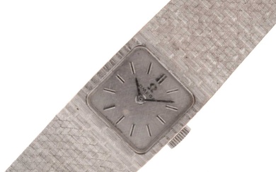 Omega - Lady's 1970s 18ct white gold bracelet watch