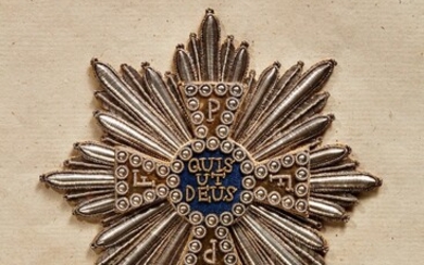 Orden & Ehrenzeichen Deutschland - Bayern : Ordre du Mérite de Saint Michel. Étoile pectorale...