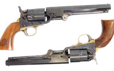 Pair of Italian blank firing replica Colt Navy revolvers