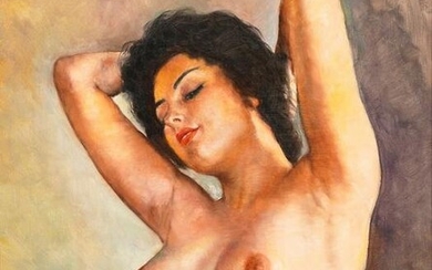 Pal Fried Nude Portrait of a Woman