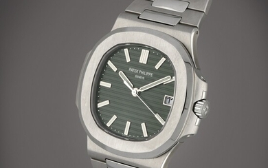 Patek Philippe Nautilus, Reference 5711/1A-014 | A stainless steel wristwatch with date and bracelet | Circa 2021