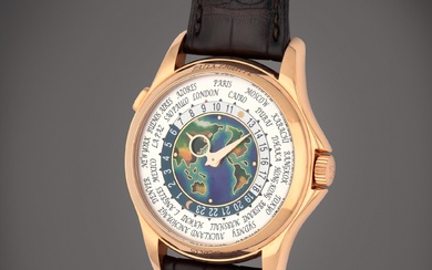 Patek Philippe World Time, Reference 5131R-010 | A pink gold...