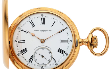 Patek Philippe & Cie, Extremely Rare Gold Hunter Case...