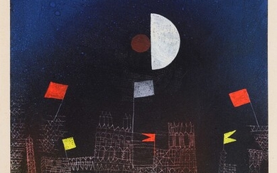 Paul Klee Beflaggte Stadt (Town Decked with Flags)