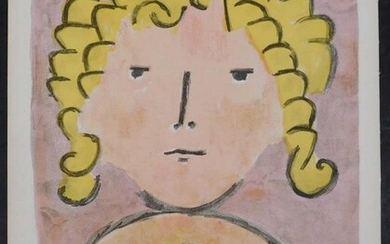 Paul Klee: Tete d'Enfant, Print
