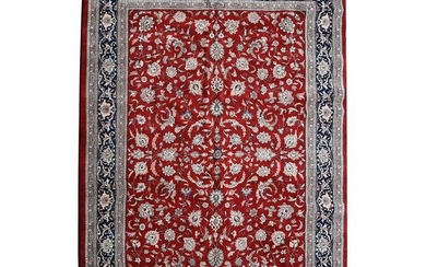 Persian 'Kashan' Carpet.