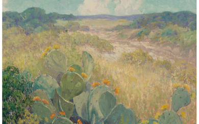 Peter Lanz Hohnstedt (1872-1957), Hill Country Cactus