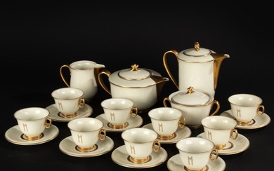 Pirkenhammer - Coffee and tea service (14) - Porcelain