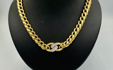 Pomellato - 18 kt. Yellow gold - Bracelet, Necklace - 0.80 ct Diamond