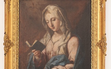 Pompeo Batoni (Lucca 1708 - Roma 1787), Seguace di, Vergine...