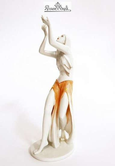 ROSENTHAL Kunstartielung SELB Semi Nude Dancer Figurine