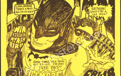 Rare Signed BG-2 Second Print Batman Poster