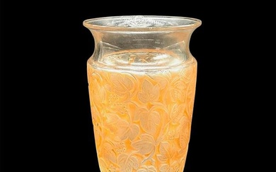 Rene Lalique Glass Vase, Deauville 10-935