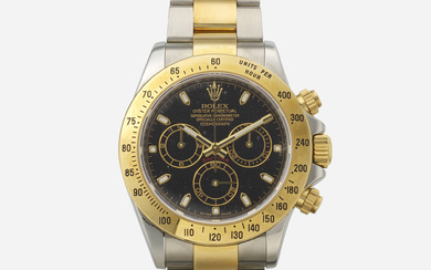 Rolex 'Daytona' gold and stainless steel wristwatch, Ref. 116523