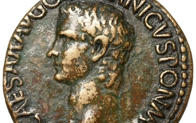 Roman Empire. Caligula (AD 37-41). Æ As,Caligula (37-41) Rom, Vesta