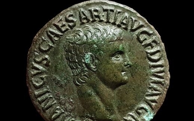 Roman Empire. Germanicus († AD 19). Æ As,Struck under Claudius. Rome, circa AD 50-54