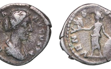 Rome Roman Empire 164 - 180 AR Denarius - Lucilla...