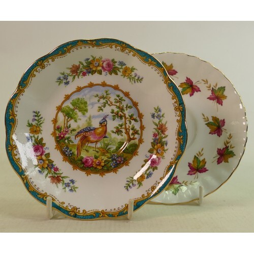 Royal Albert Chelsea Birds patterned tea ware to include: Cu...
