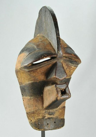 SONGYE Powerful & Large Kifwebe Male Mask Congo Drc