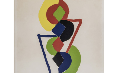 SONIA DELAUNAY (1885-1979) JOKER, 1959 Lithographie sur vélin...