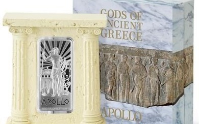 Samoa. 5 Dollars 2015 Apollo - Gods of Ancient Greece, 2 Oz (.999)