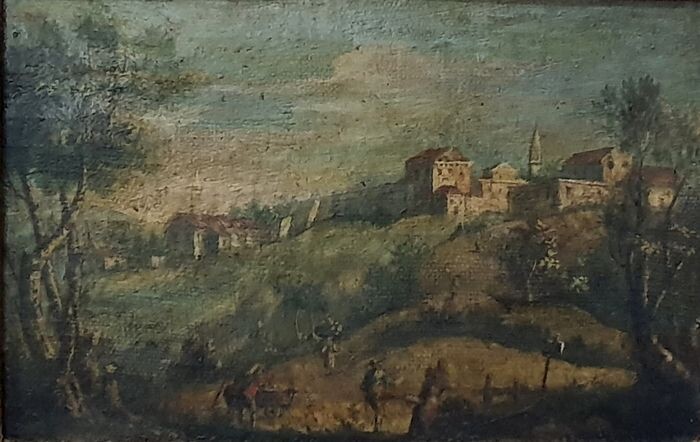 Scuola italiana del XVIII secolo - Paesaggio