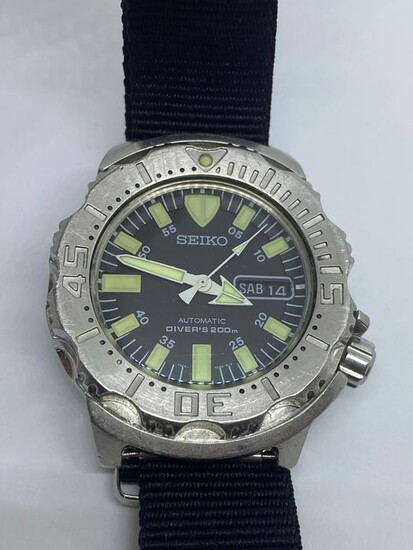 Seiko - diver 200 meter automatic - 7S26-0350 AO - Men - 1990-1999 at  auction | LOT-ART