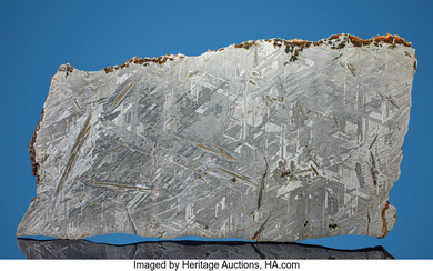 Seymchan Meteorite Slice Pallasite, PMG Magadanskaya oblast', Russia -...