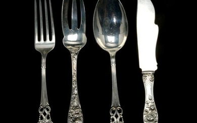 Sterling Silver Flatware Including Mauser, Howard, and