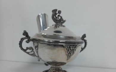 Sugar bowl - .800 silver