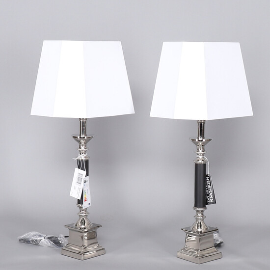 TABLE LAMPS, a pair, model "Marala", contemporary.