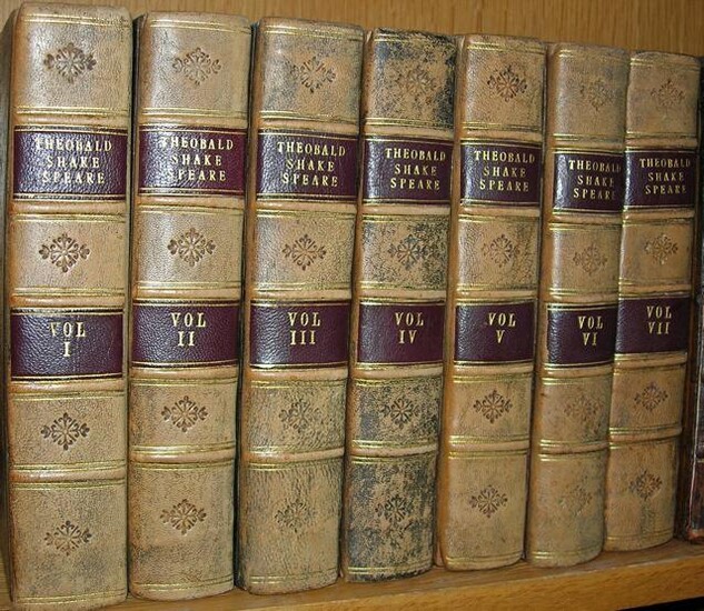 THE WORKS OF SHAKESPEARE: IN SEVEN VOLUMES.