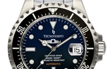 Tecnotempo - Diver 2000M / 6500FT "Born For Depths" - LIMITED EDITION 50PCS - - TT.2000.SBN (Dark Blue/Black) - Men - 2020