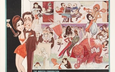 The Party (1968), style A poster, US
