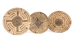 Three Akimel O'odham (Pima) Baskets
