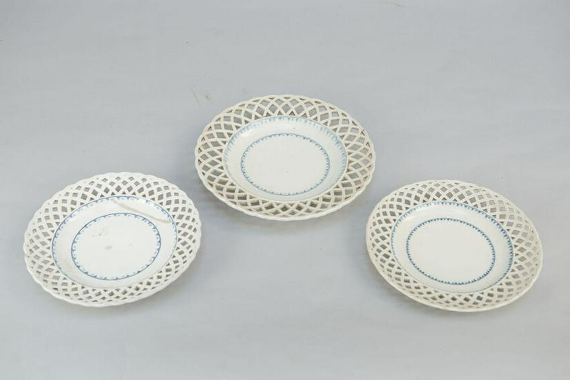 Three Vienna porcelain dishes